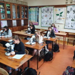 Powiększ zdjęcie Zajęcia laboratoryjne z biologii, grupa 2 - 23 września 2021 r. - zdjęcie 4