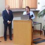 Powiększ zdjęcie Uroczyste rozpoczęcie roku szkolnego 2024/2025 połączone z wręczeniem nowego sztandaru - zdjęcie 13