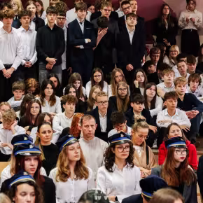 Ślubowanie klas pierwszych, Dzień Edukacji Narodowej 2025- zdjęcie 5