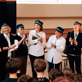 „Tryptyk jubileuszowy” w wykonaniu Teatru Bibliotecznego „Ex Libris” - zdjęcie 15