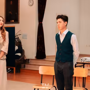 „Tryptyk jubileuszowy” w wykonaniu Teatru Bibliotecznego „Ex Libris” - zdjęcie2