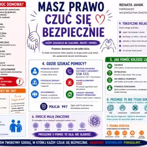 Masz prawo czuć się bezpiecznie - plakat