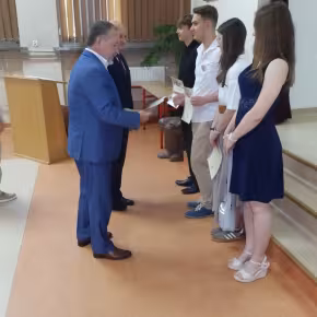 Zakończenie roku szkolnego 2025/2026 - uroczystość w auli - zdjęcie 9