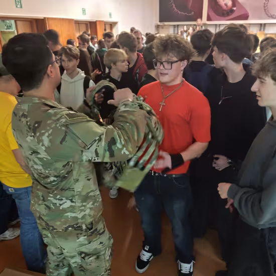 Spotkanie z żołnierzami