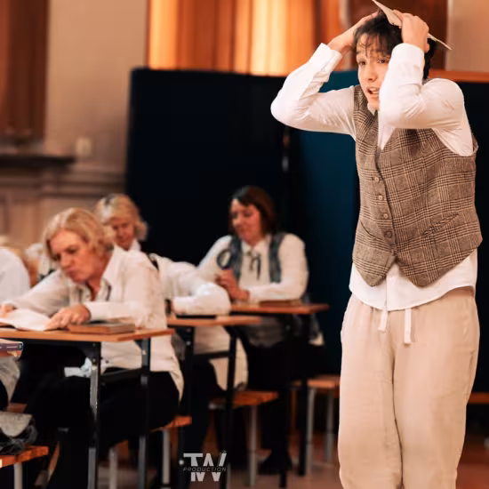 „Tryptyk jubileuszowy” w wykonaniu Teatru Bibliotecznego „Ex Libris”