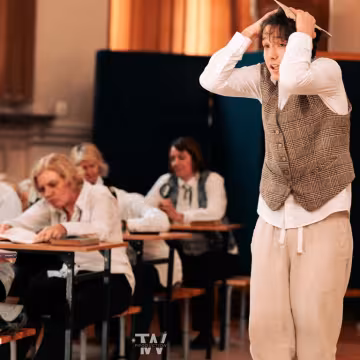 „Tryptyk jubileuszowy” w wykonaniu Teatru Bibliotecznego „Ex Libris”