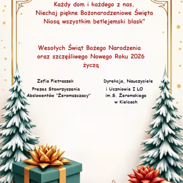 Życzenia Świąteczne
